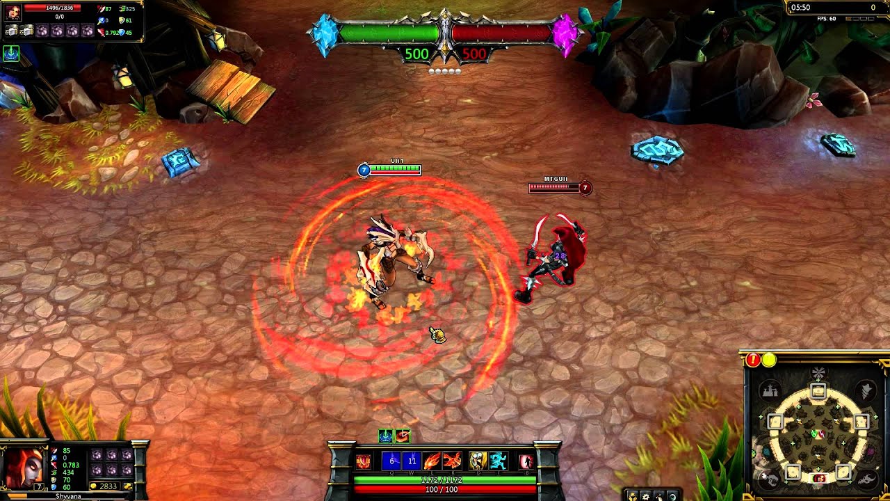 (OLD) Boneclaw Shyvana League of Legends Skin Spotlight
