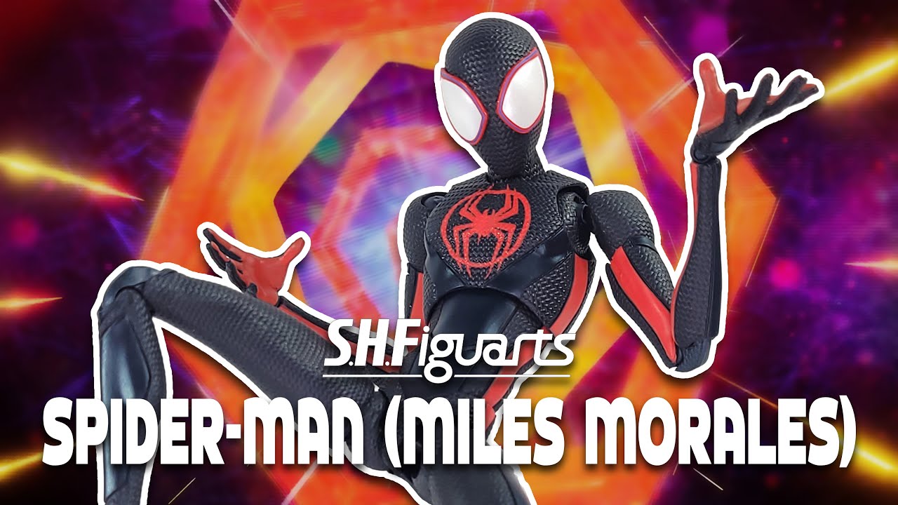 S.H. Figuarts SPIDER-MAN (Miles Morales) | Spider-Man Across the Spider-Verse Action Figure Review!