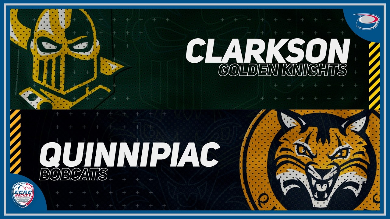 Clarkson at Quinnipiac | #ECACHockey Men's Quarterfinal Round (Game 1) | Highlights - March 13, 2026