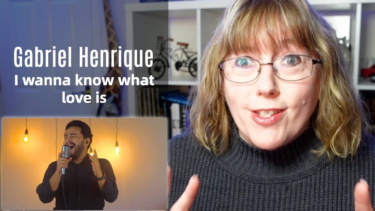 'I Want to Know What Love Is'  Gabriel Henrique (Mariah Carey) - Vocal Coach Reacts