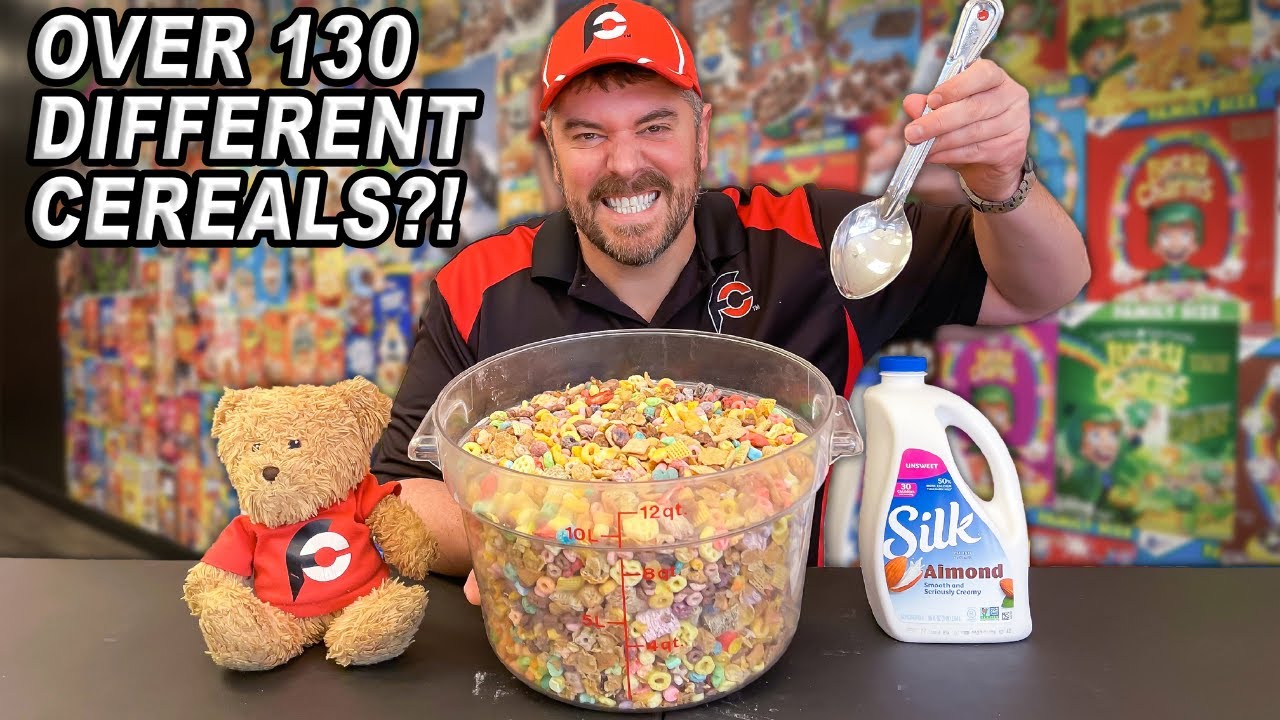 97% of People FAIL Cereal Killerz' 80oz Monster Cereal Bowl Challenge in Las Vegas, Nevada!!