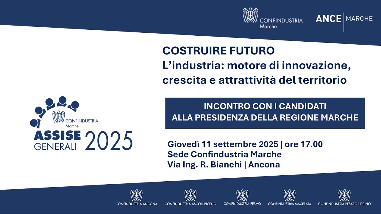 COSTRUIRE FUTURO L’industria: motore di innovazione, crescita e attrattività del territorio