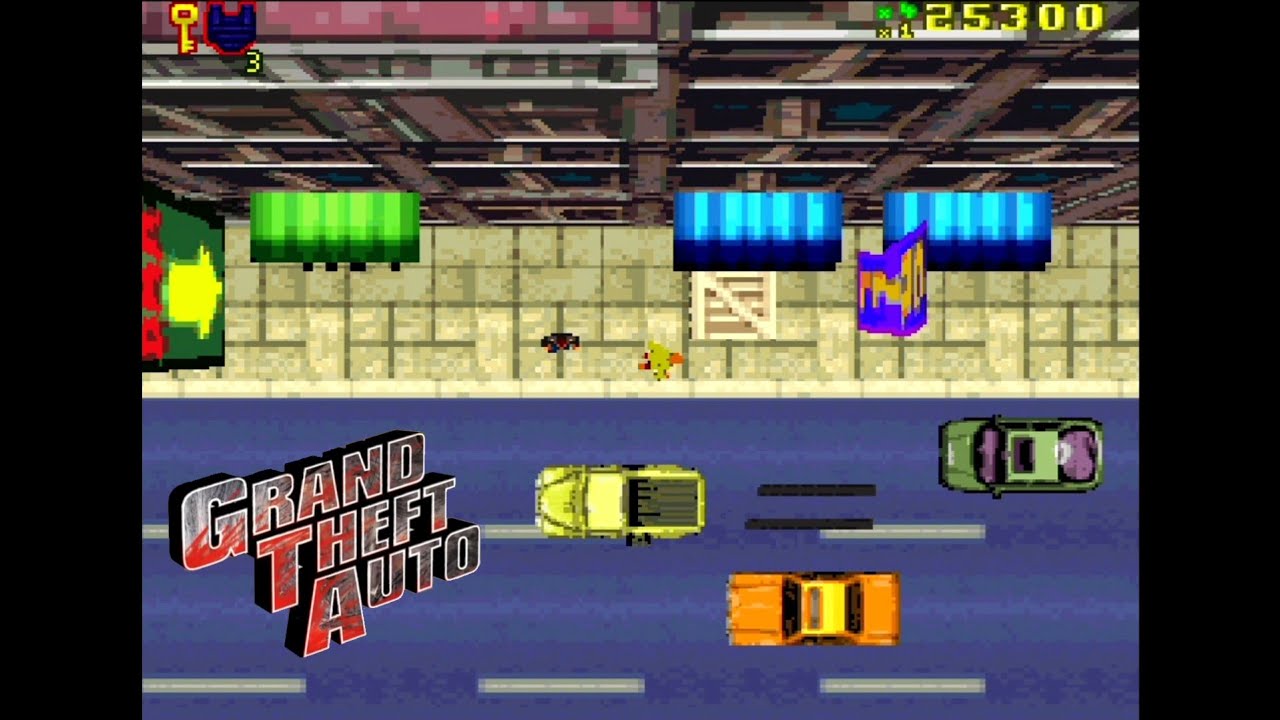Grand Theft Auto (RARE Demo Disc) - PS1 Gameplay