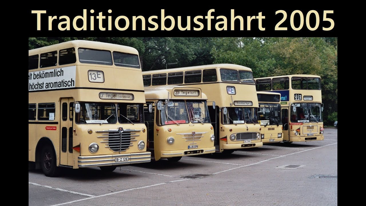 ATB Traditionsbusfahrt 2005 auf der BVG Linie 222, ehemals 20