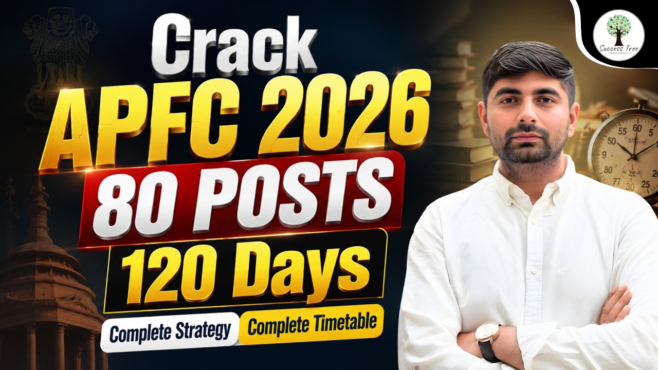 UPSC APFC 2026 | UPSC EPFO APFC Notification 80 Posts | 120-Day Strategy | APFC Age | Syllabus