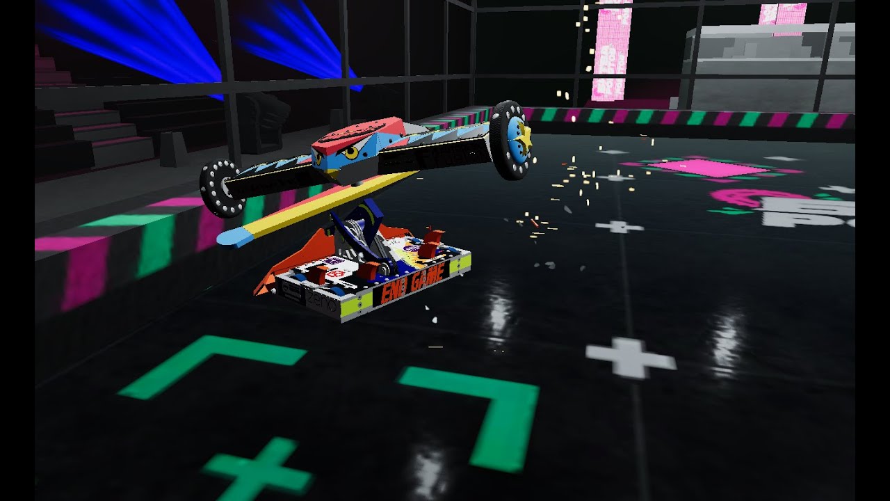 Robot Rumble 2.0 losers bracket round 5 to grand final