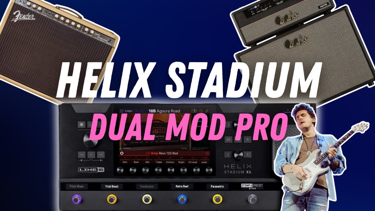 Helix Stadium John Mayer Preset | Fender Dual Professional & PRS JMOD 100