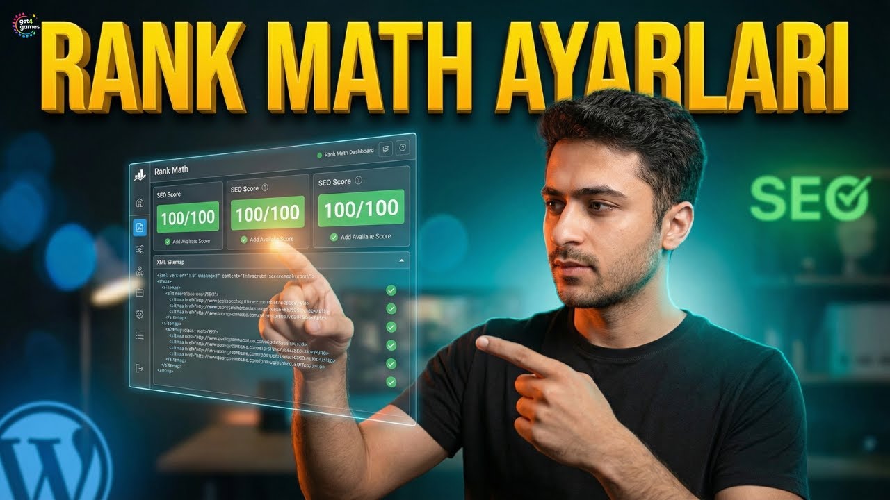 Rank Math SEO Nasıl Kurulur? | WordPress Gelişmiş Ayarlar (2026)