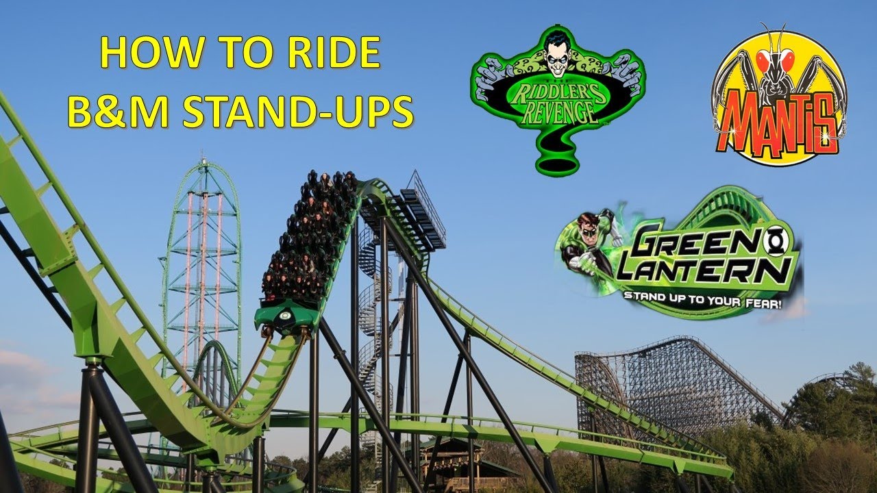 How to Ride B&M Stand Up Roller Coasters