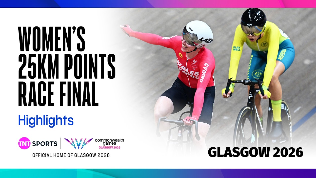 HUGE RIDE! 💥 | Cycling Women's 25km Points Race Final | Glasgow 2026 Commonwealth Games