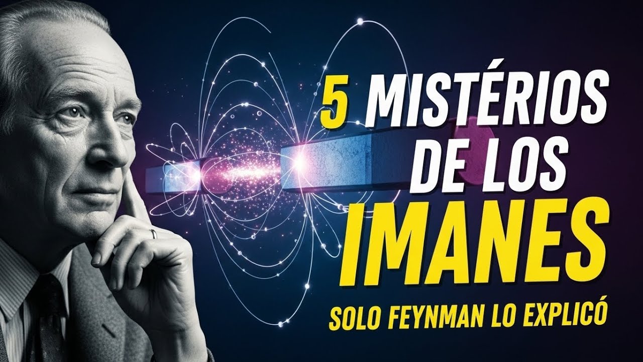 Los 5 hechos y misterios sobre los imanes que solo Feynman pudo explicar