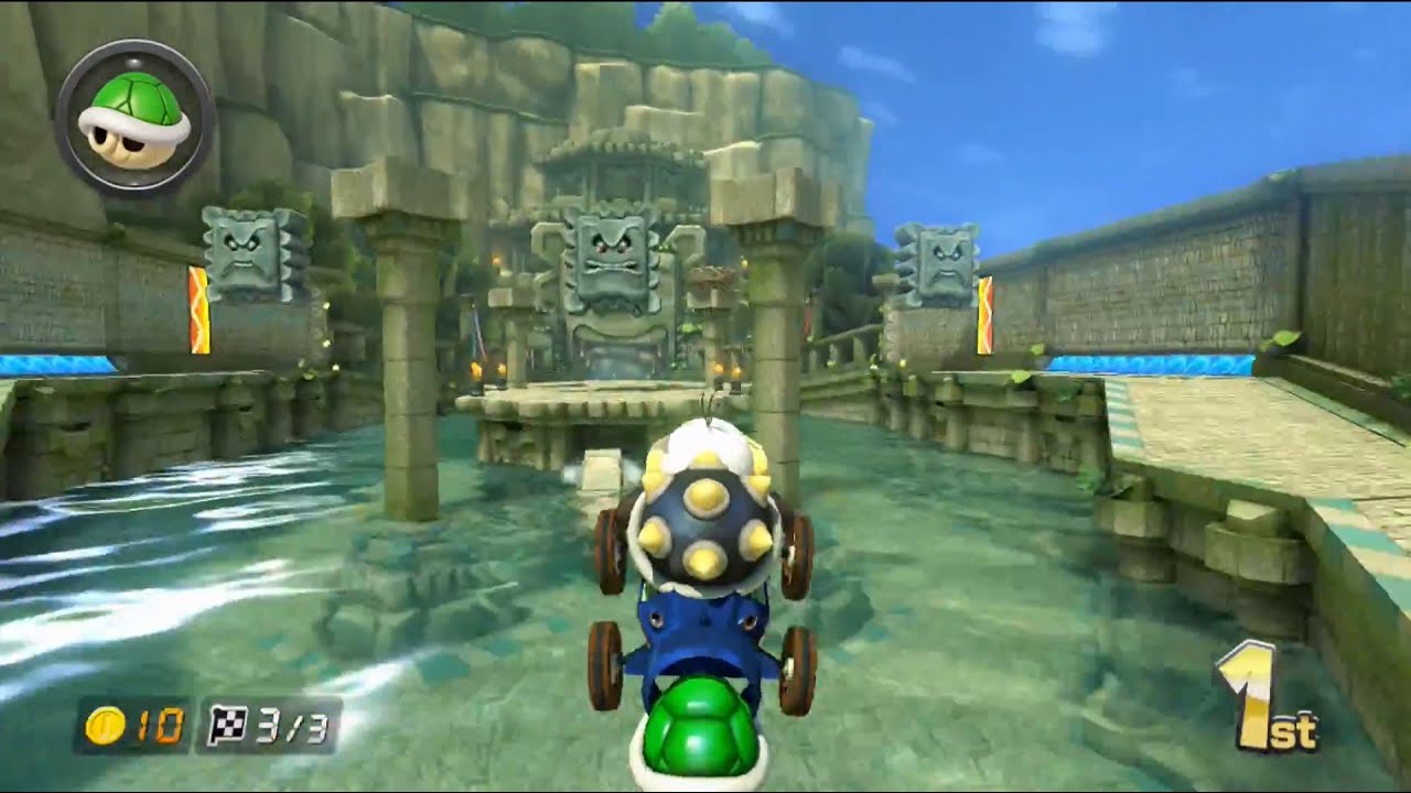 Mario Kart 8: Thwomp Ruins [1080 HD]
