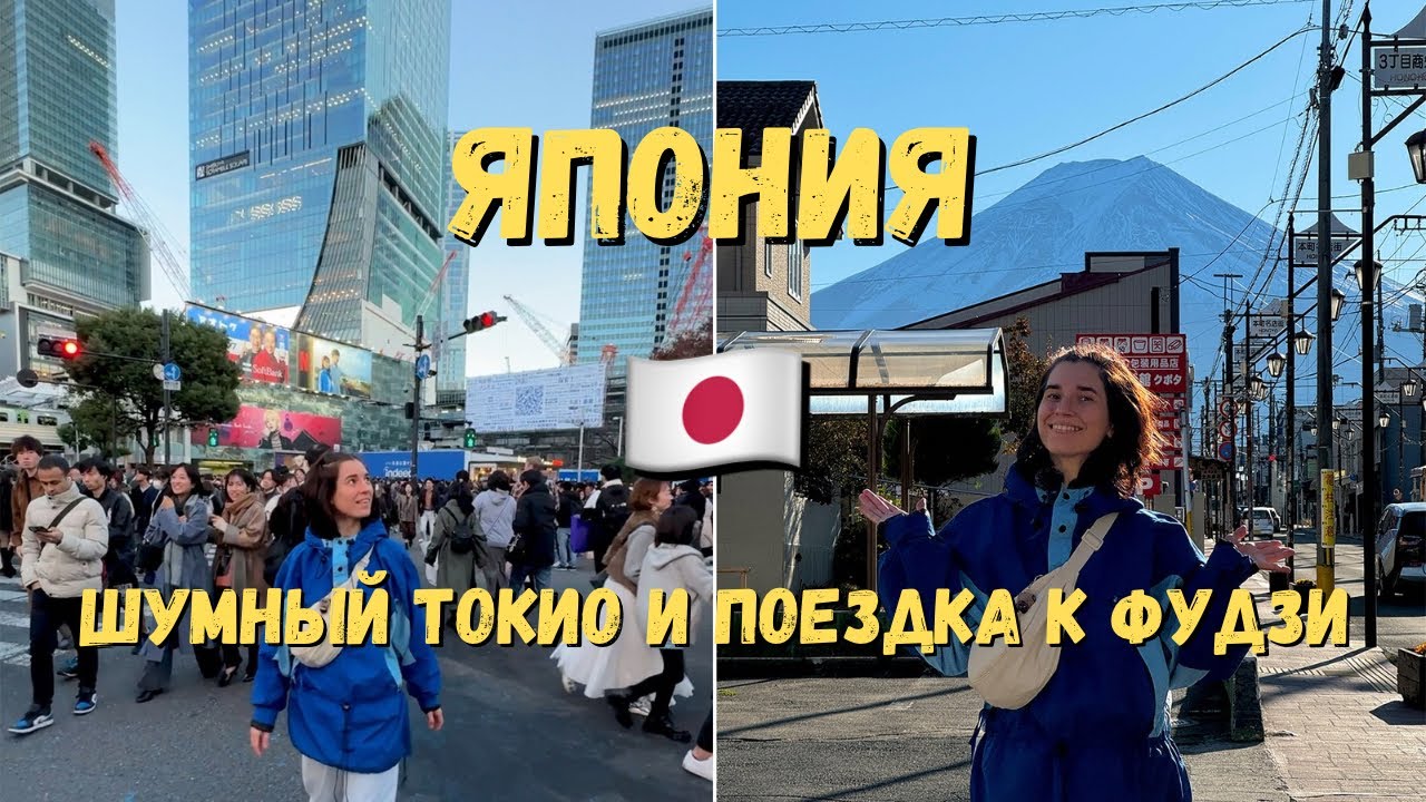 Япония Токио: Едим и Гуляем | Фудзи из Токио