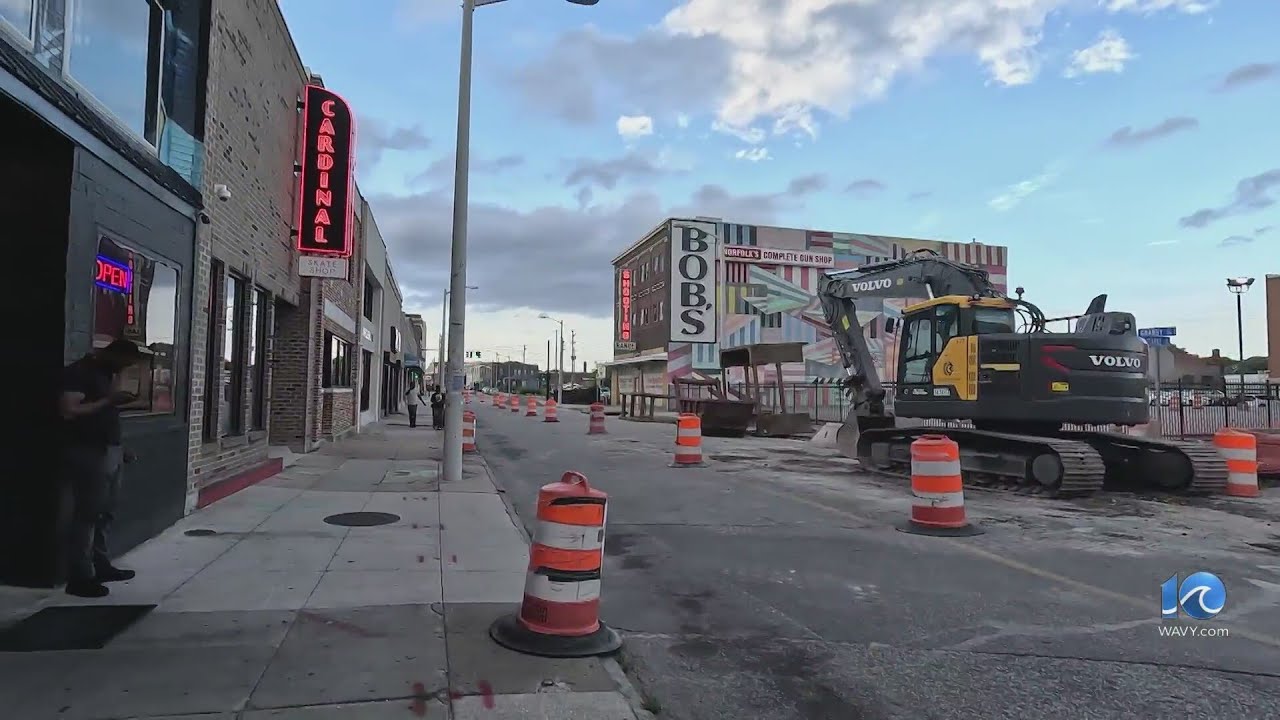 Work to revitalize NEON District in Norfolk officially underway again