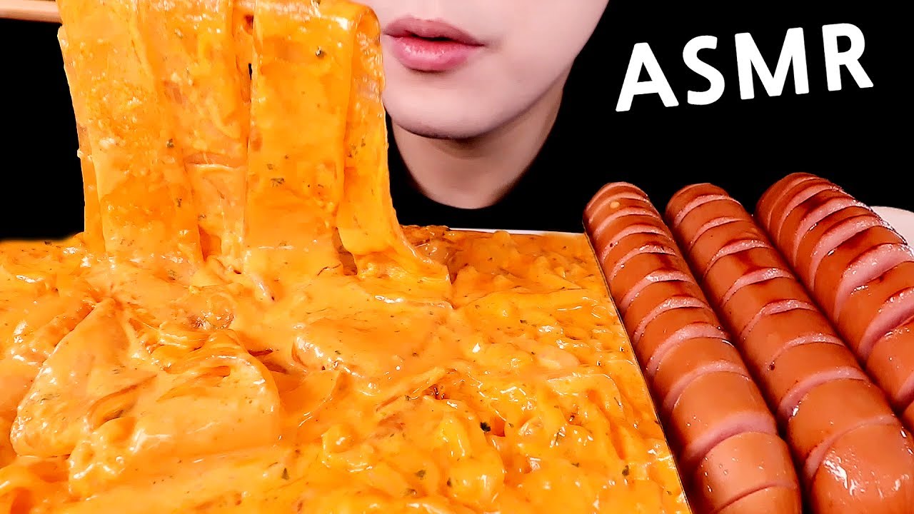 ASMR CHEESY CARBO FIRE NOODLES + WIDE GLASS NOODLES 까르보불닭+넓적당면(중국당면) (eating sounds) 먹방[mukbang] 咀嚼音