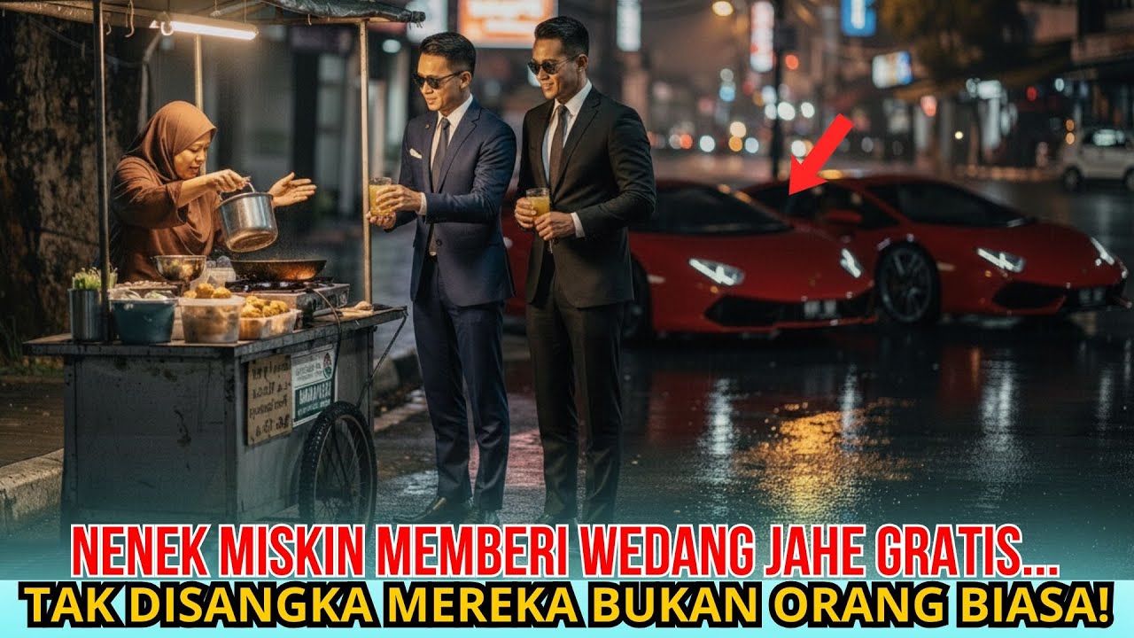 “Nenek Miskin Memberi Wedang Jahe… 5 Bulan Kemudian Terungkap Pewaris Miliaran”
