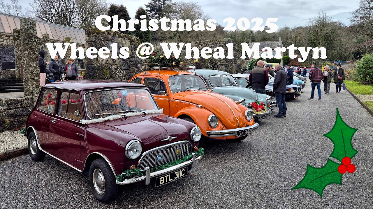 Christmas 2025 Wheels @ Wheal Martyn, in retro Super 8 style!