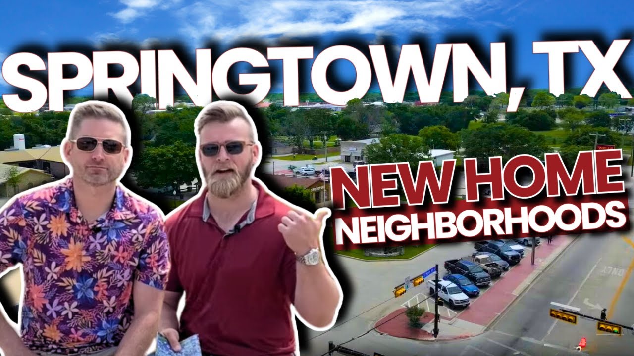 Everything Living in Springtown, Texas | New Construction Homes!