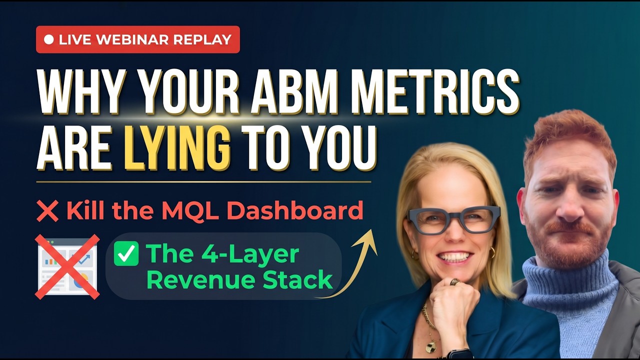 Why MQLs Are Broken for ABM &mdash; The 4-Layer Revenue KPI Stack Every B2B Marketing Team Needs