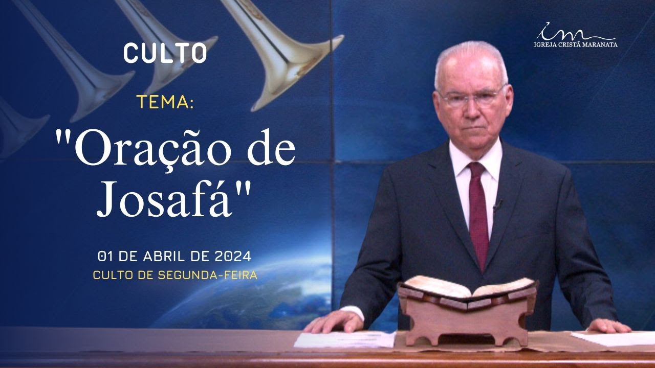 01/04/24 [CULTO 20H] - Igreja Cristã Maranata - 