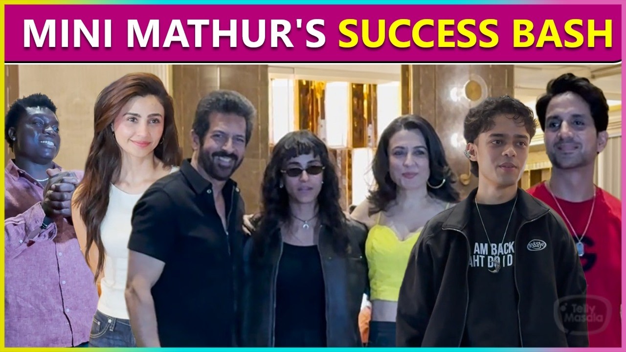 Mini Mathur Celebrates Alliance WIN! Daisy Shah, Arslan & Agu Stanley Attend Grand Success Bash!