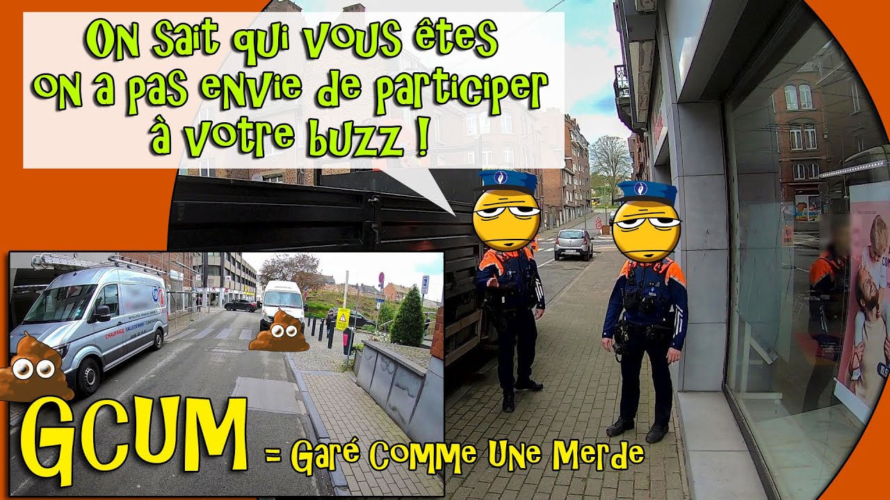 Je signale à des policiers que des véhicules sont garés sur les trottoirs, voici leur réponse !