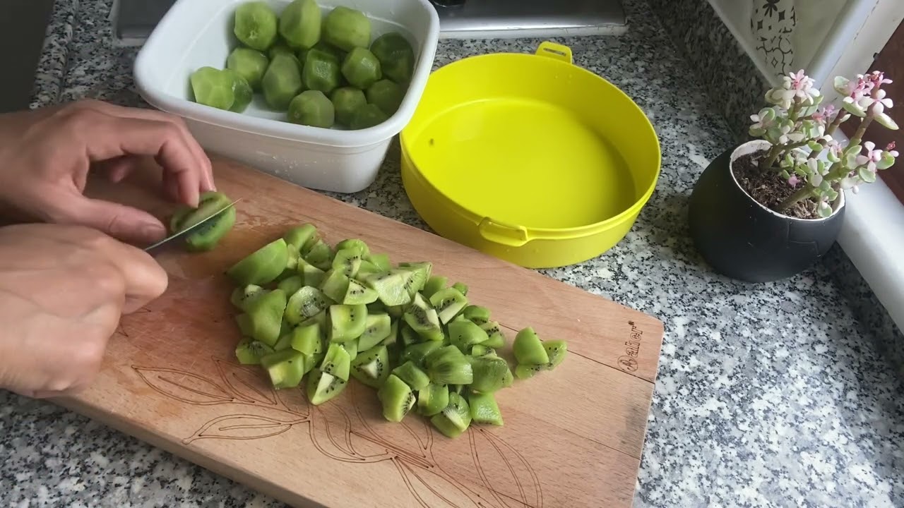 🥝 Kivi reçeli Herkez yapmalı bence çok güzel bir lezzet 🥝