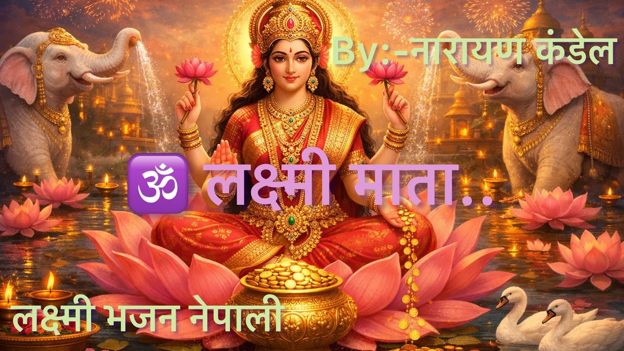 लक्ष्मी भजन (नेपाली)| Laxmi bhajan | Narayan Kandel | Laxmi Aarati| Nepali Bhajan|Narayan Kandel