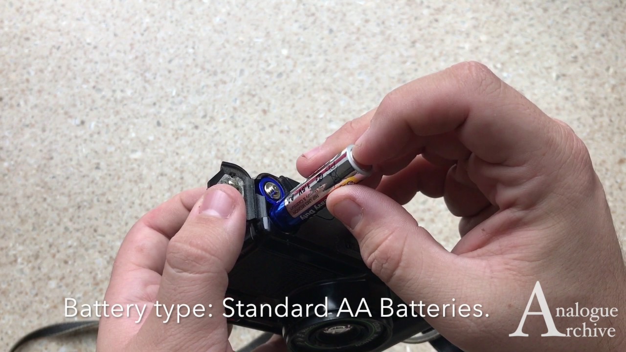 Battery Swap: Ricoh AF-5