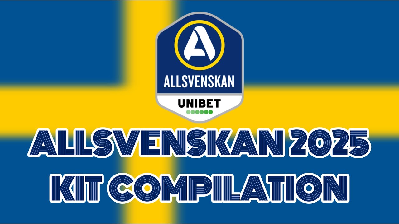 Allsvenskan 2025 Kit Compilation || All Swedish First Division Jersey's || 16 Teams 7 Brands