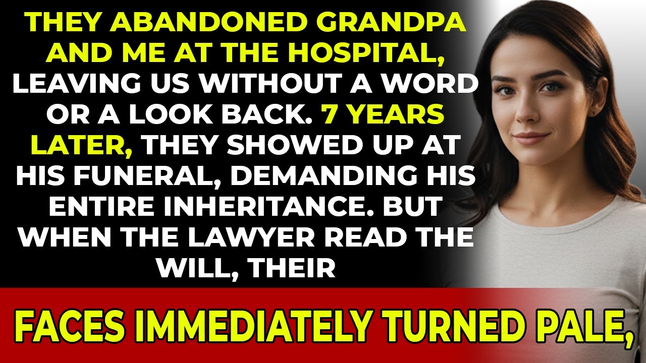At the Hospital, They Abandoned Grandpa — But Showed Up at His Funeral to Fight for the Inheritance.