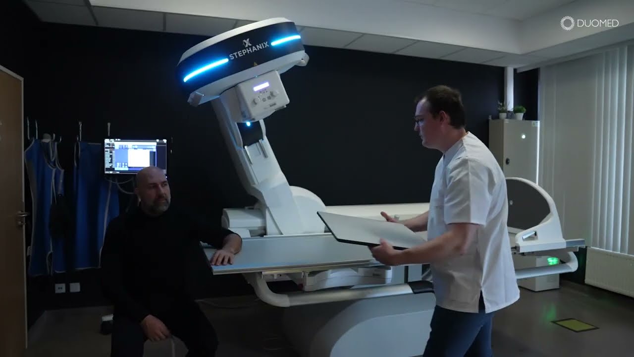First installation of the Stephanix Remote Controlled Table D&sup2;RS by Duomed in Belgium