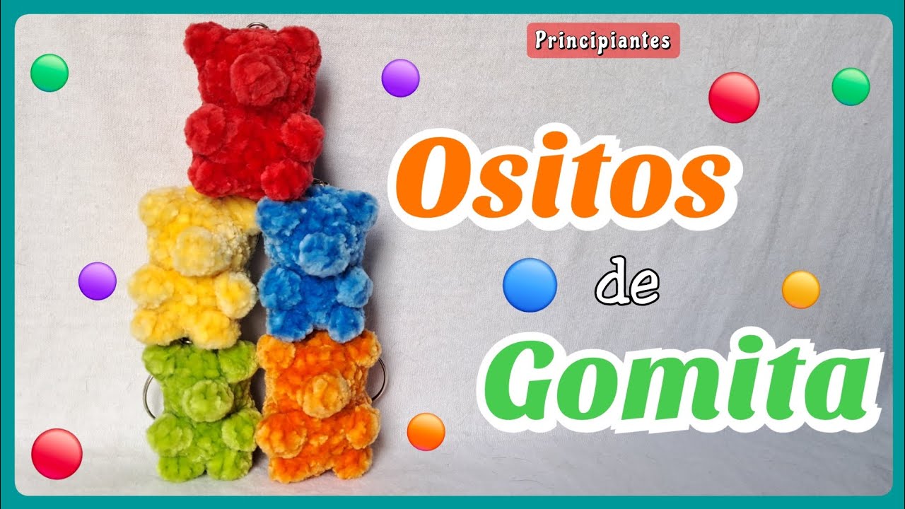 Ositos de Gomita | Amigurumi sencillo y rápido.