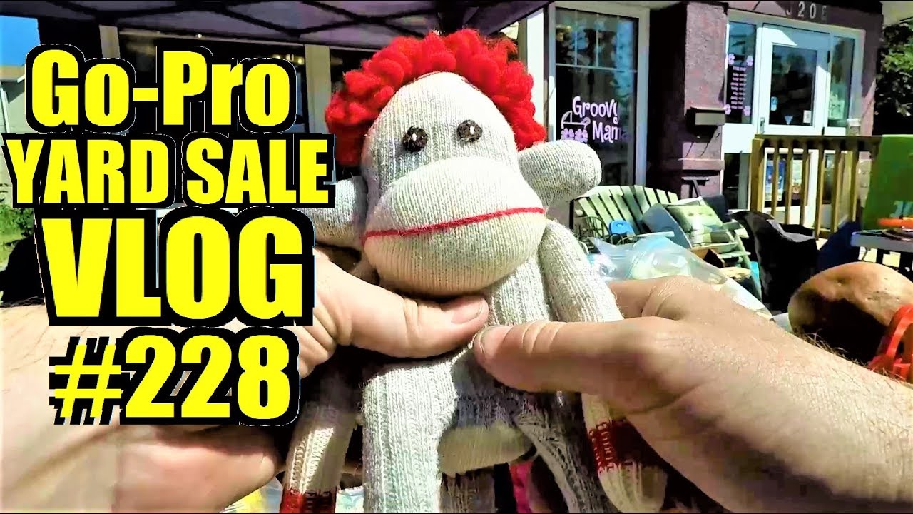 Ep228:  YOU WON'T BELIEVE THIS AWESOME SILVER JEWELRY SCORE! - The ORIGINAL GoPro Garage Sale Vlog!