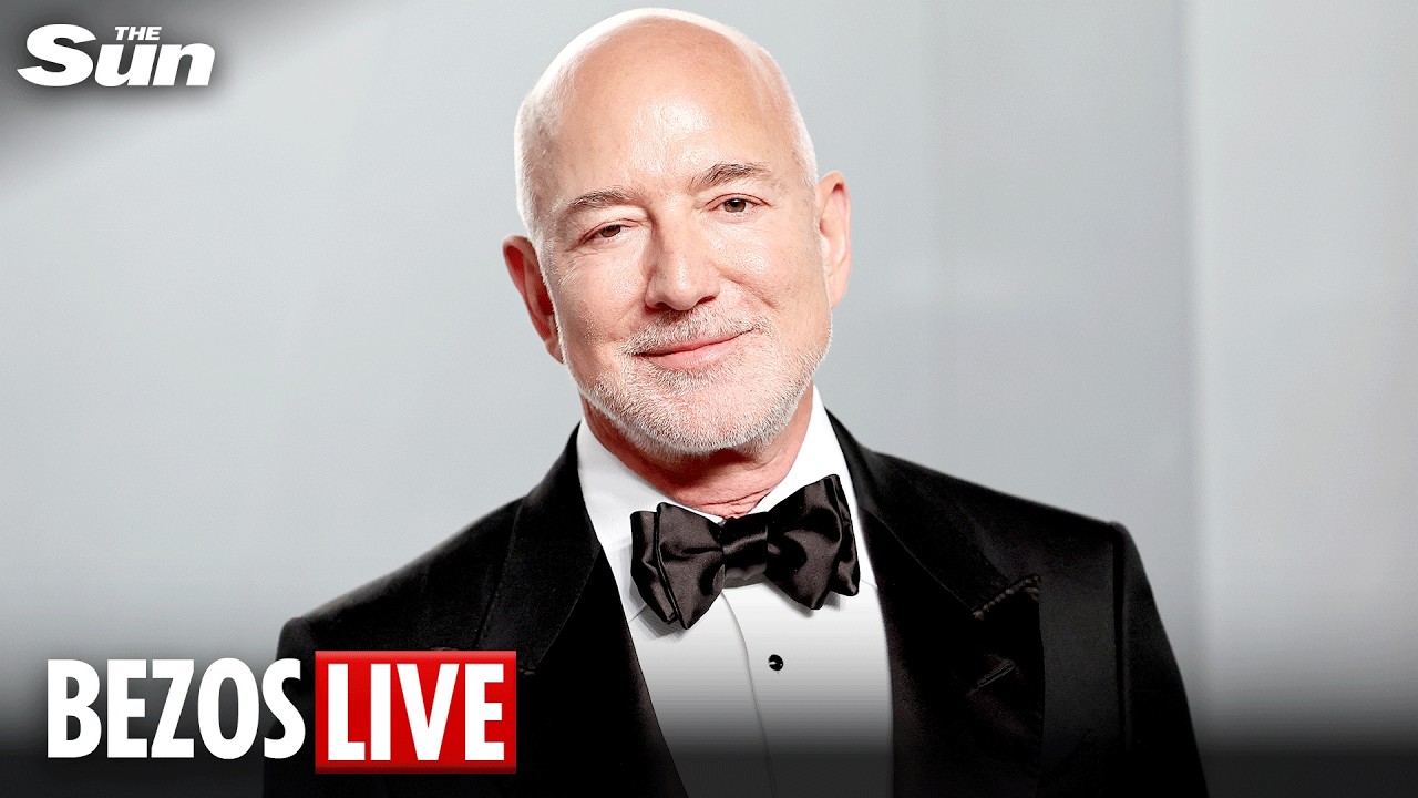 LIVE: Jeff Bezos attends the annual VivaTech conference in Paris