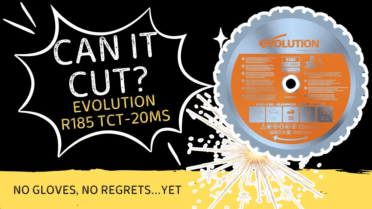 I Risked My Fingers for This Mitre Saw Blade – Evolution 185mm Review