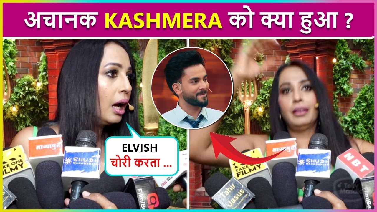 Kashmera Shah Shocking Moment On Laughter Chefs 3 Set, Praises Elvish Yadav, Says 'Vo Chori..'