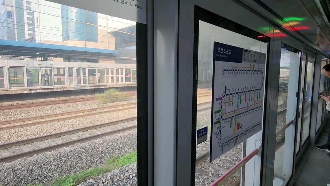 한국철도공사 코레일 1호선 천안행 31207편성 주둥이 열차 병점역 진입