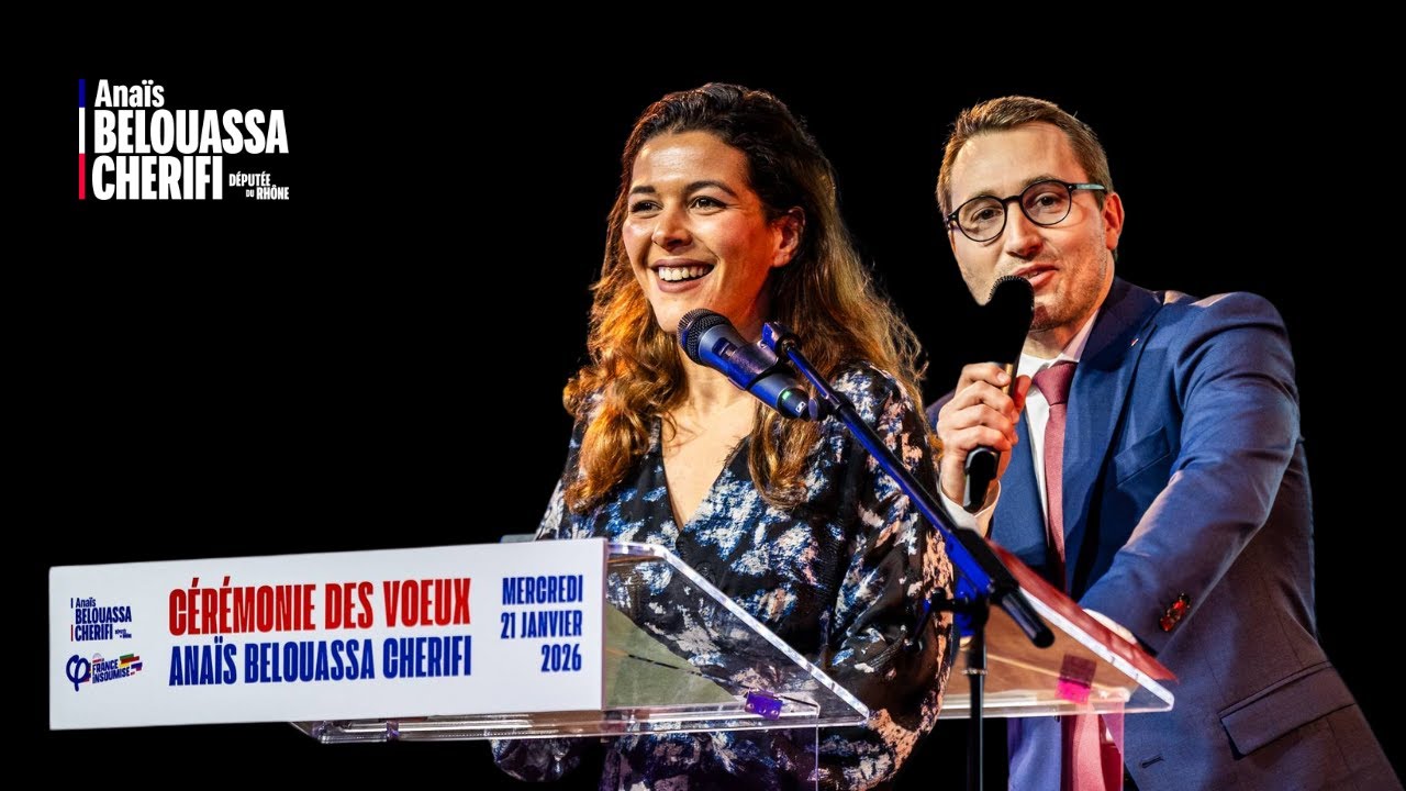 Cérémonie de vœux d'Anaïs Belouassa-Cherifi, avec Antoine Léaument !