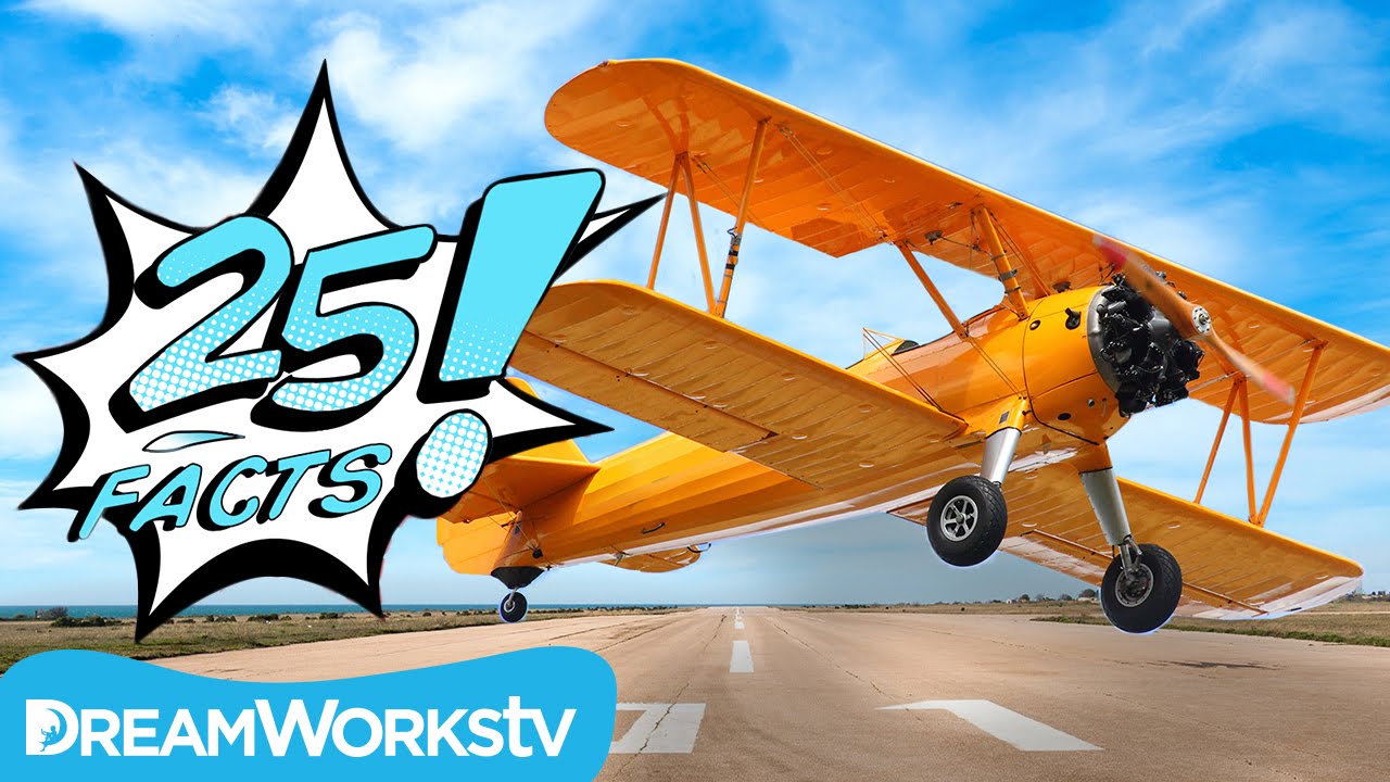 25 Fast Facts About AIRPLANES | 25 FACTS