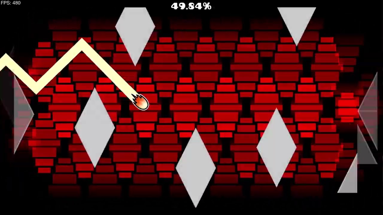 Death Moon by Caustic/Funnygame 100% // Geometry Dash Showcase #4