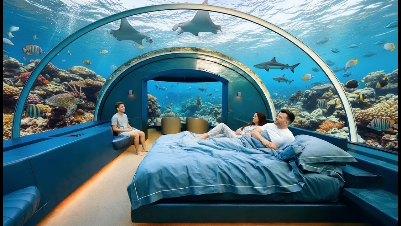 What Happens When You Stay in the WORLD'S MOST EXPENSIVE Underwater Hotel?