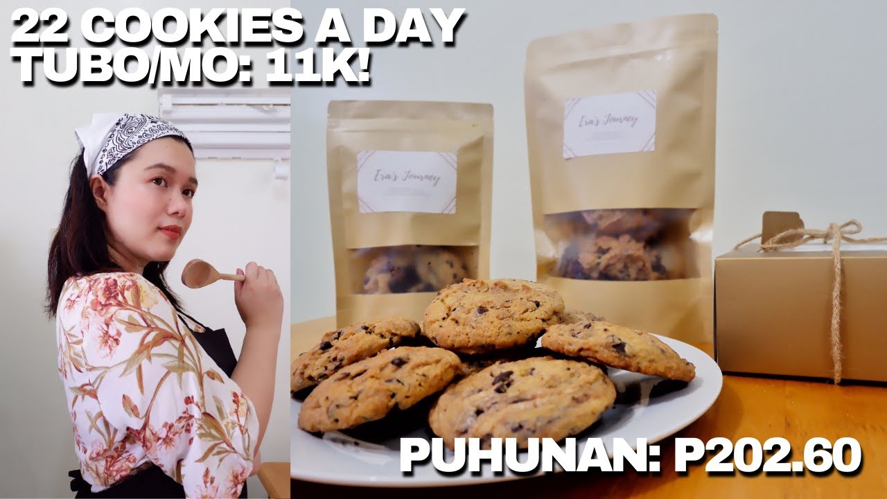 CHOCOLATE CHIP COOKIES FOR BUSINESS | NO OVEN NEEDED