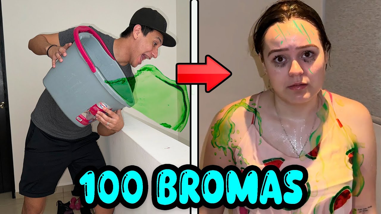 100 BROMAS PESADAS a MI ESPOSA en 24 HORAS... ¡NOS DIVORCIAMOS!