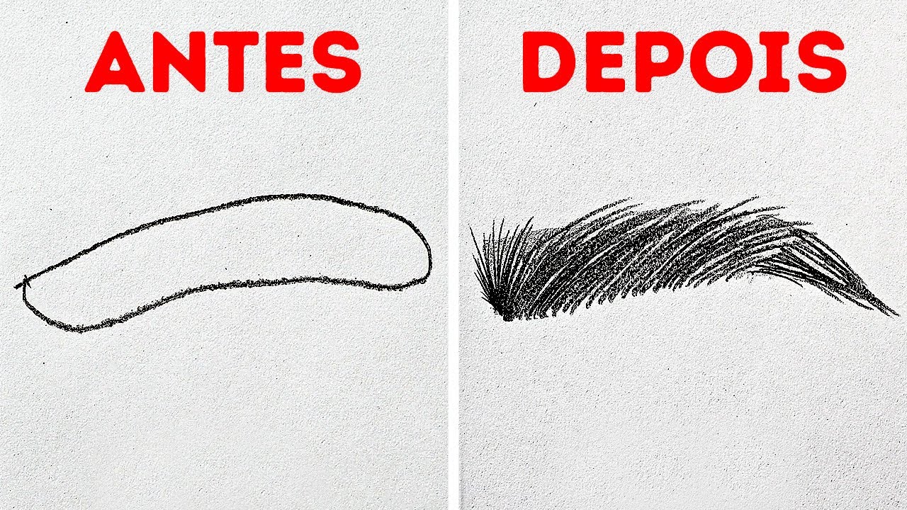 Como Desenhar Rostos || Truques e Dicas Divertidas Para Melhorar Suas Habilidades de Desenho