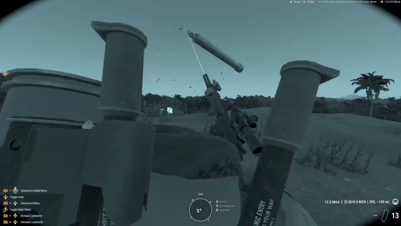 Night Raid on Enemy camp. Arma Reforger / Xbox Series X 