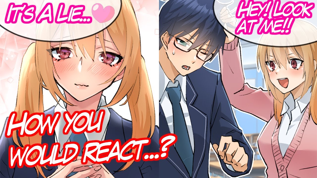 【Manga】I pretended to be incompetent. I lied to a gyaru that I had a girlfriend and she cried…