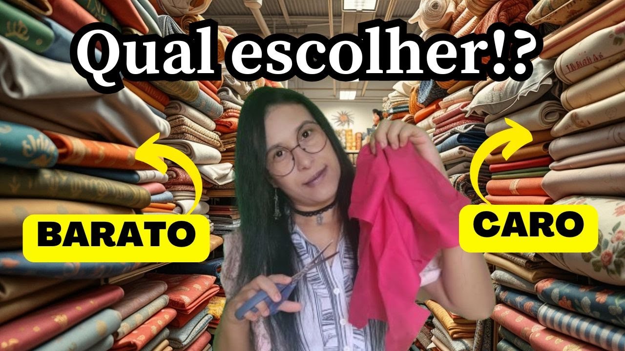 Qual Tipo de Tecido Comprar !? | Guia de Tecidos