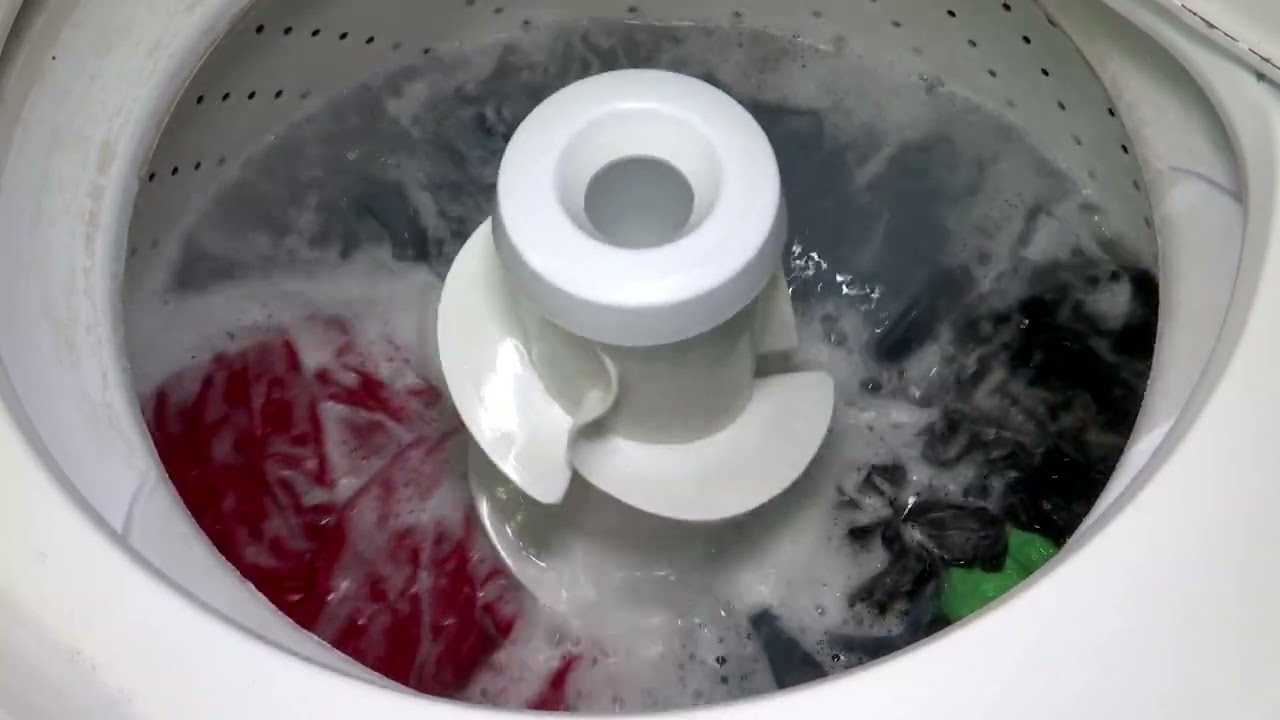 Whirlpool Top Load Washer Model WTW57ESVW - Perm Press Cycle Test