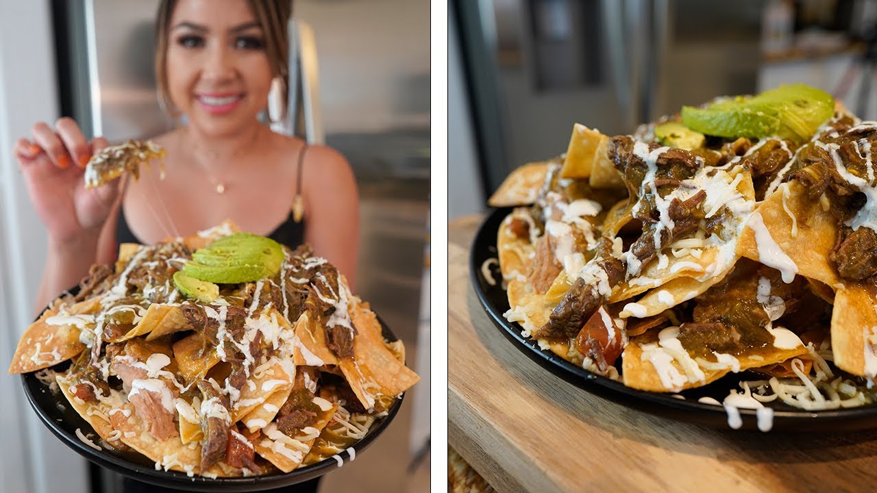 HOW TO MAKE THE BEST CHILE VERDE IN AN INSTANT POT | Chile Verde Nachos